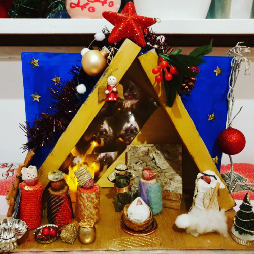 Boks-je-Kerststal