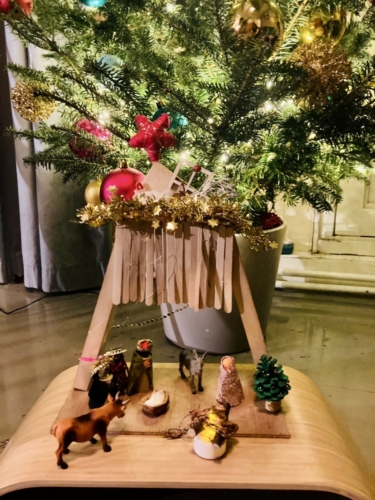Boks-je-Kerststal