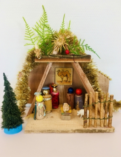 Boks-je-Kerststal